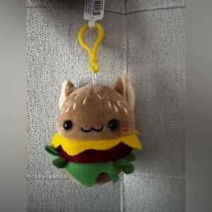 NWT Cheeseburger Bag Charm Dangler